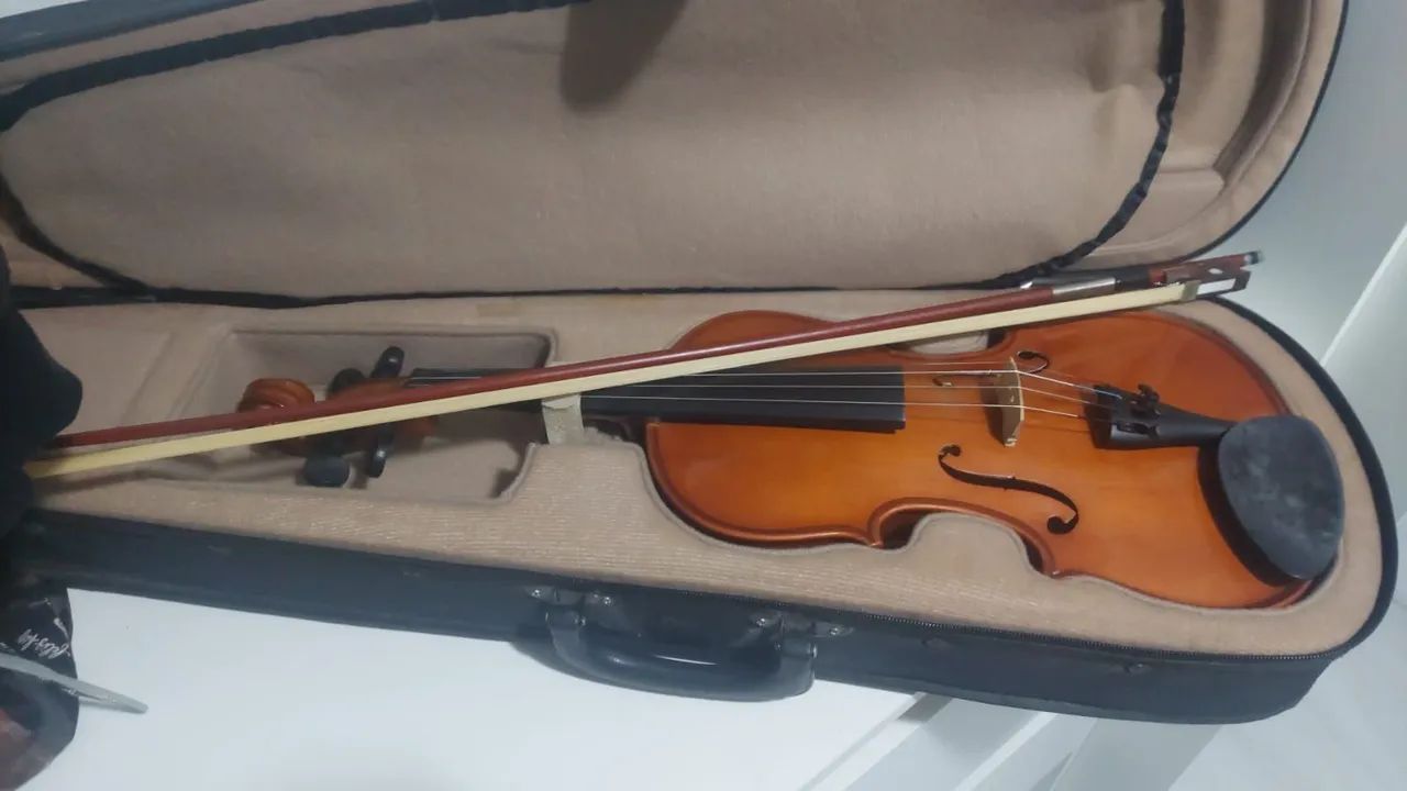 violino com capa - Foto 2