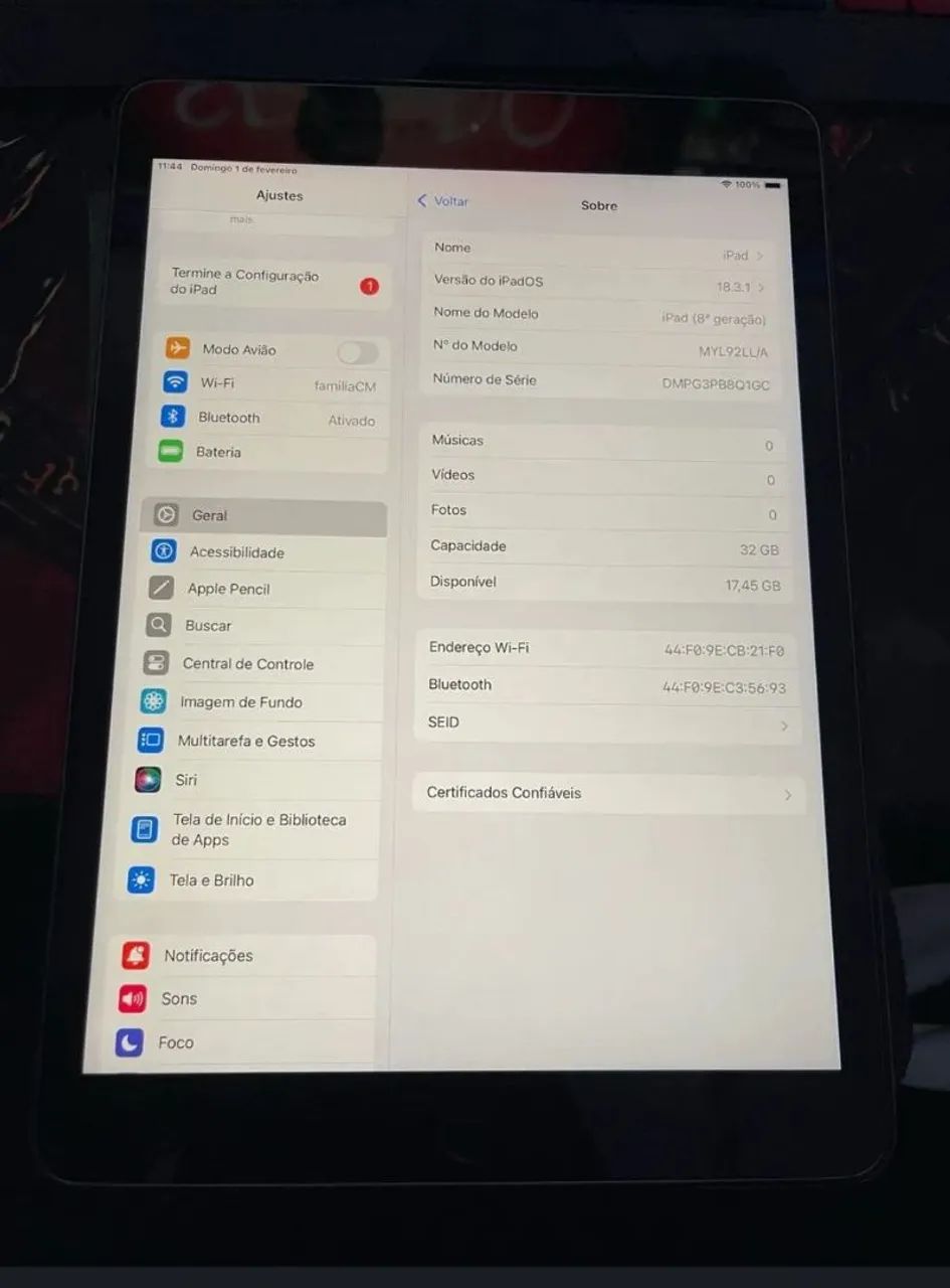 iPad geração 8 32gb - Foto 4