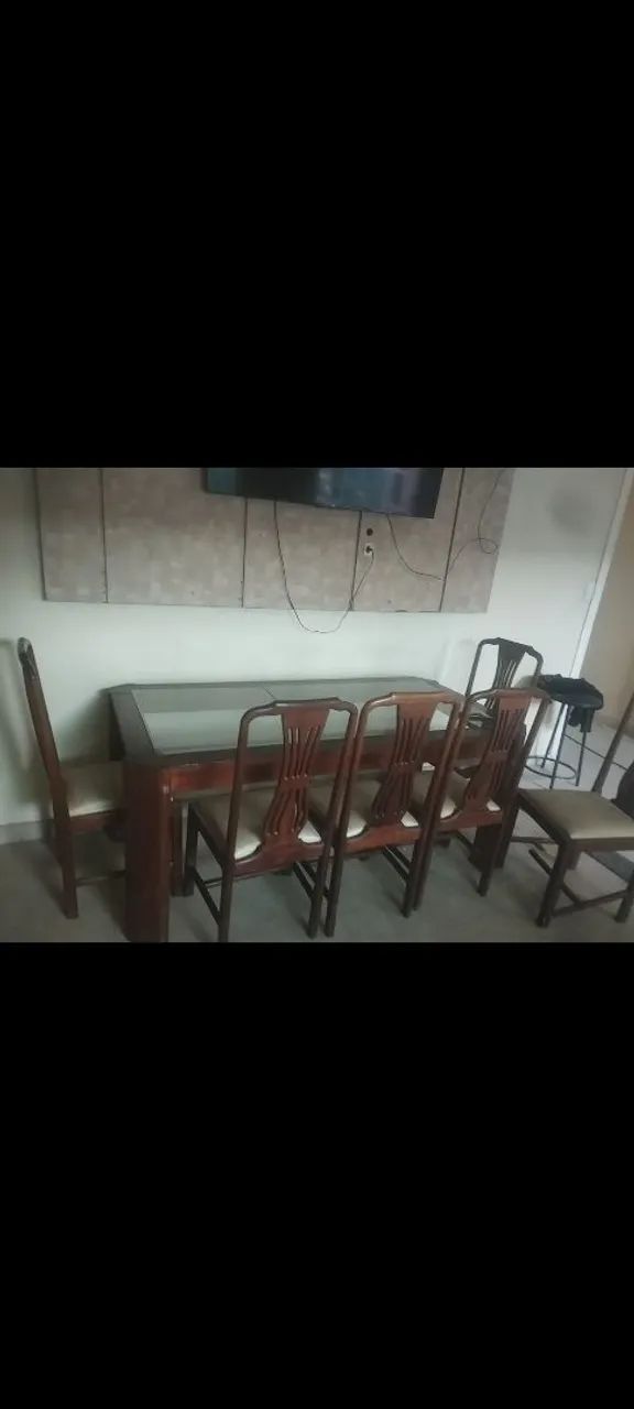 Mesa de jantar madeira maciça  - Foto 3
