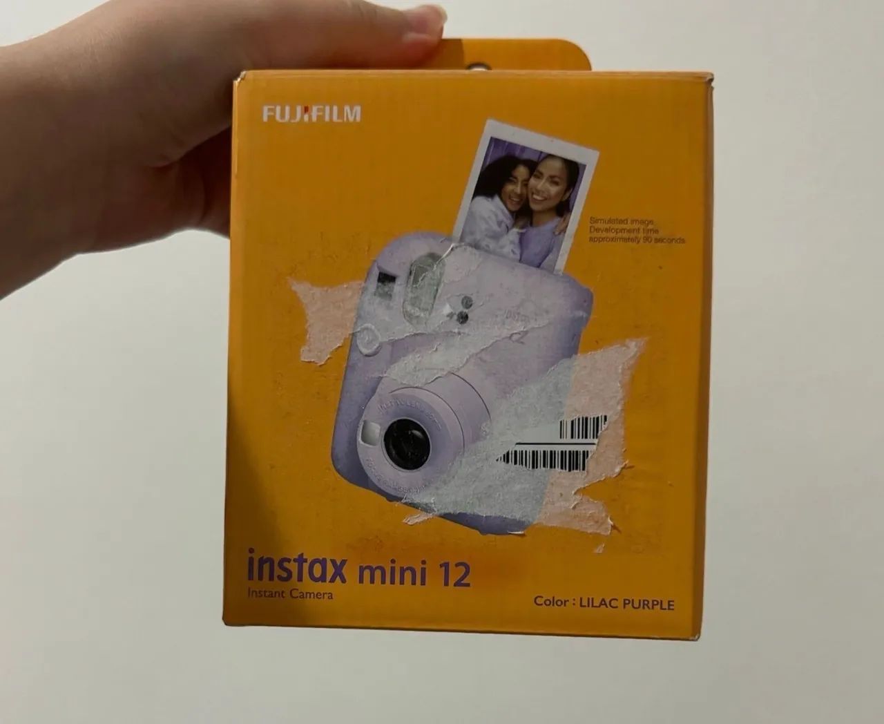Câmera instax mini 12 lilás candy + case - Foto 4