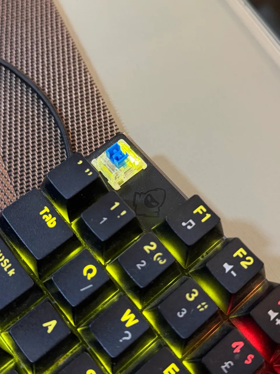 Mouse HyperX e Teclado Mancer  - Foto 5