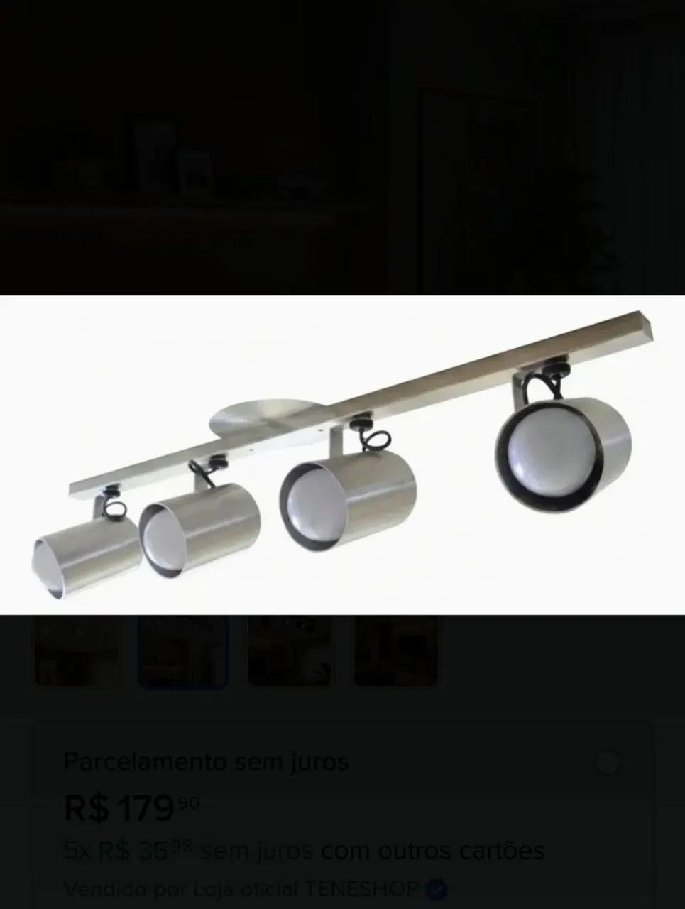 Spot trilho 65 cm - Foto 3