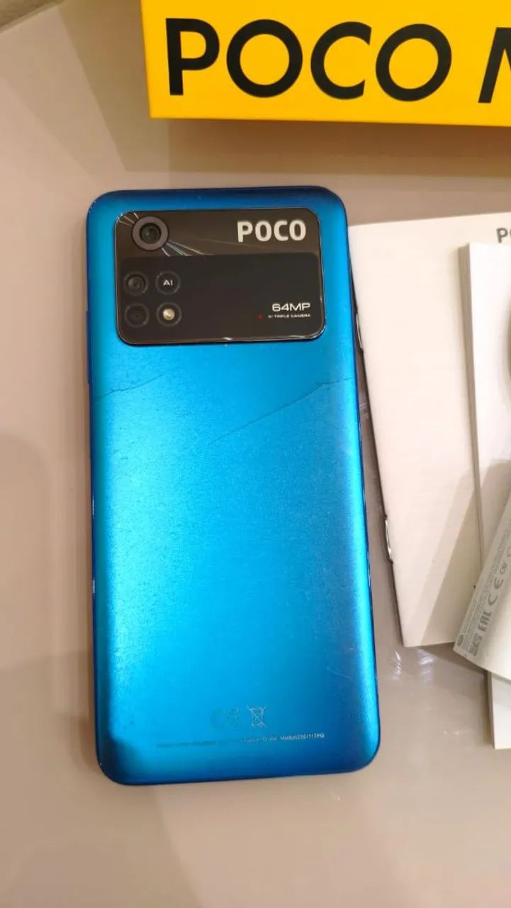 Celular POCO M4 PRO 128GB 6GB RAM - Foto 2