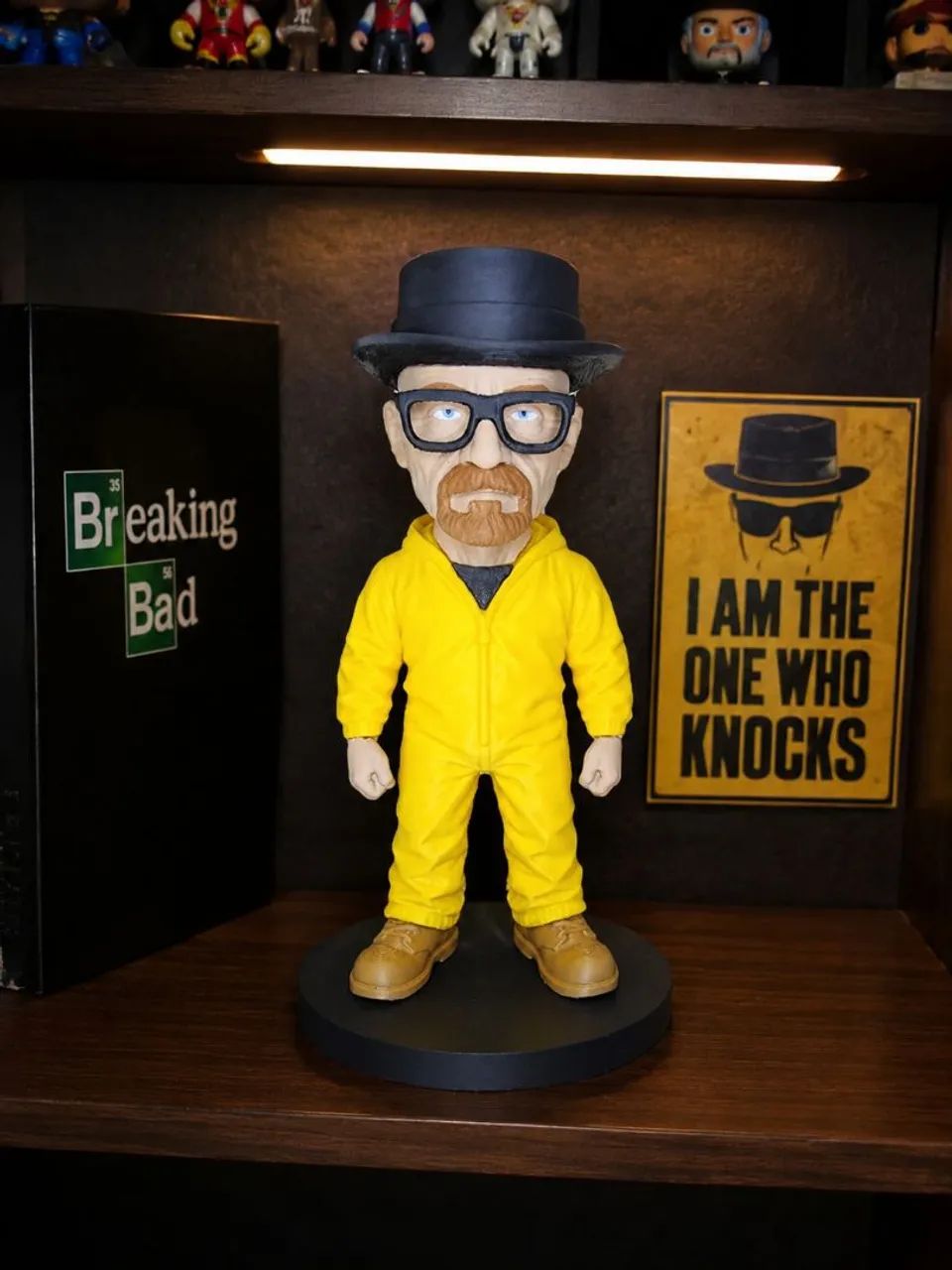 Heisenberg Breaking Bad Boneco Colecionável 23 Cm