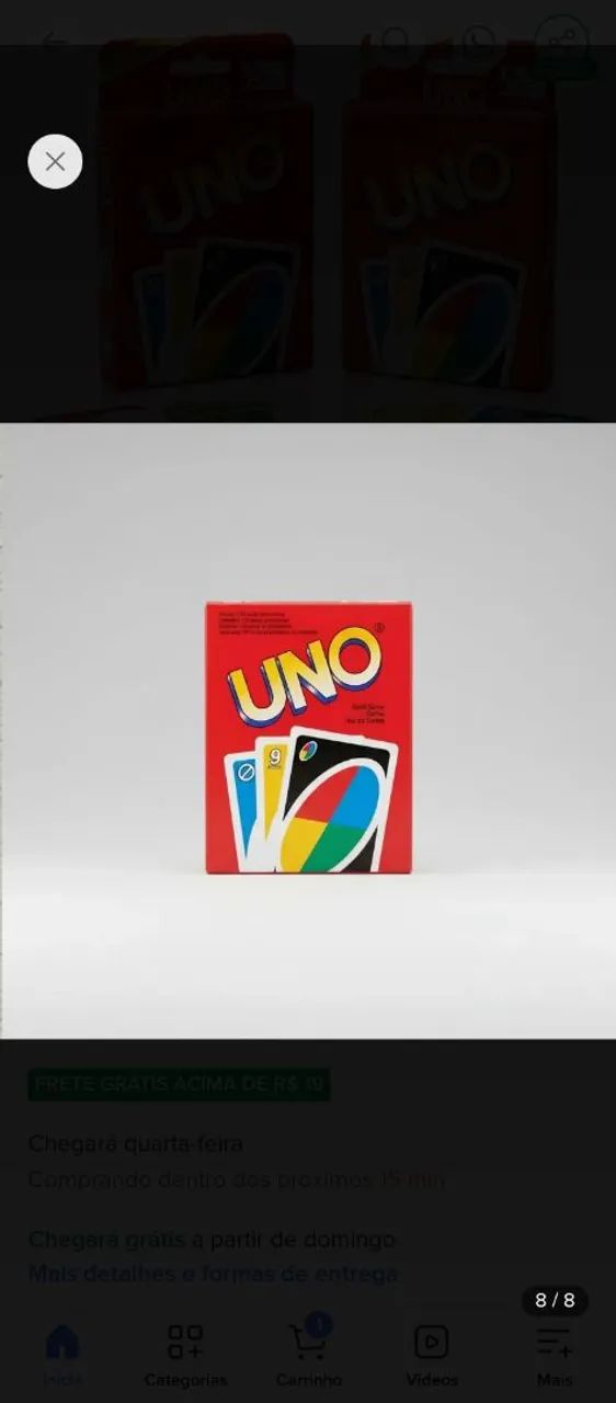 Cartas uno