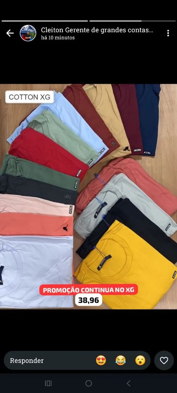 Camisas Crosby xg