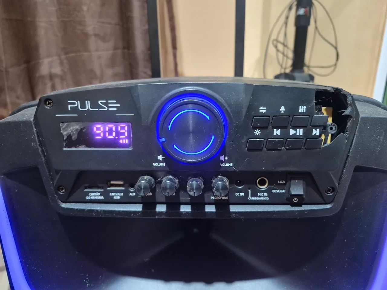 Caixa de Som Portátil Pulse Burst 15" (Modelo SP404) - Foto 2