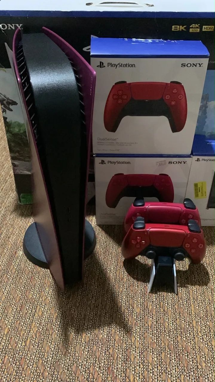 PS5-FAT, 2 Controles e Base carregador  - Foto 6