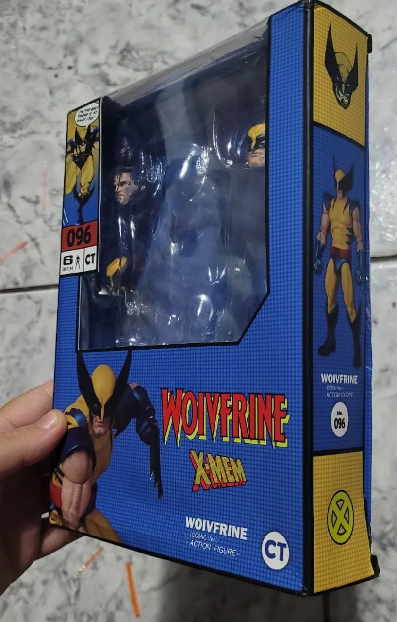 Boneco wolverine xmen mafex action figure logan  - Foto 6