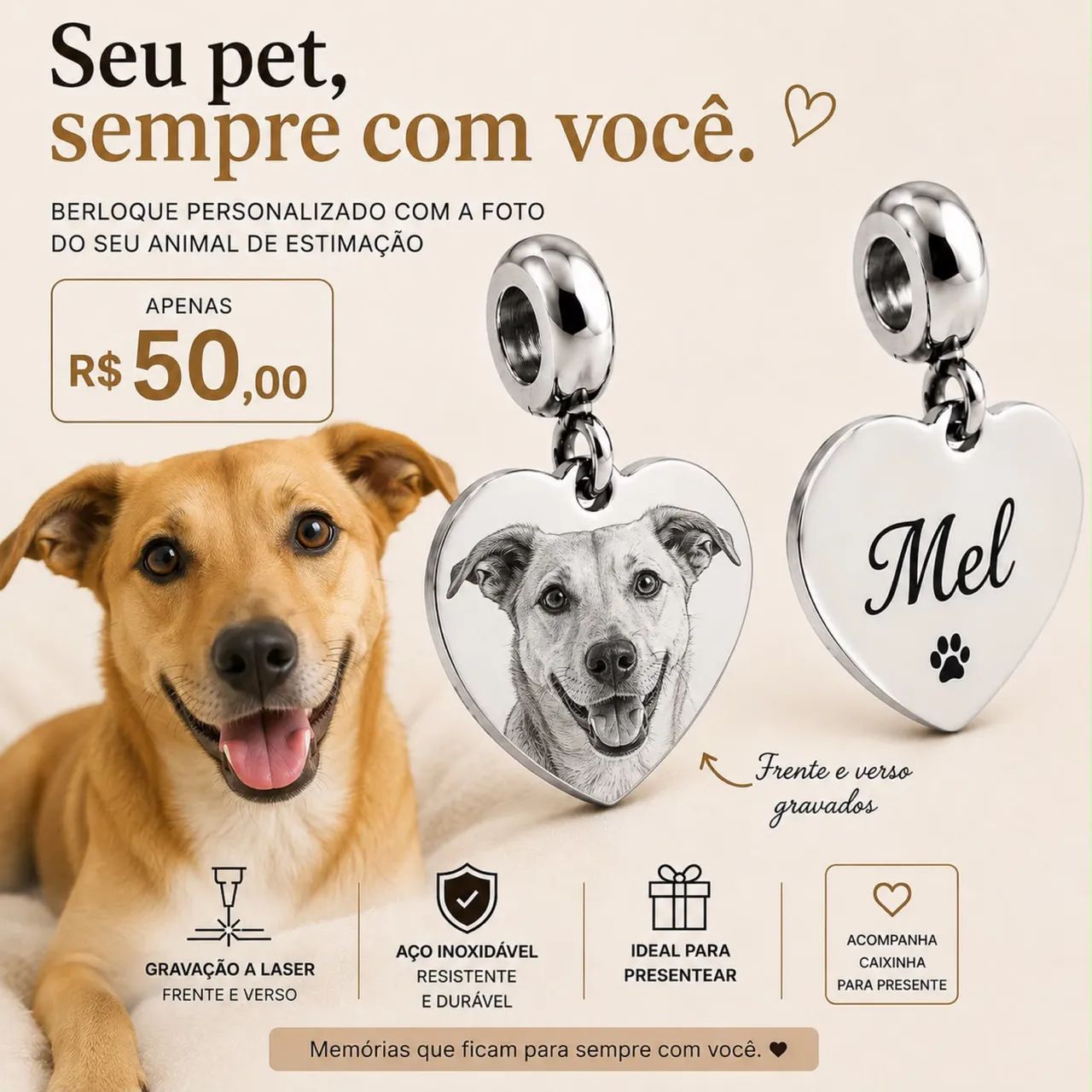 Berloque pet