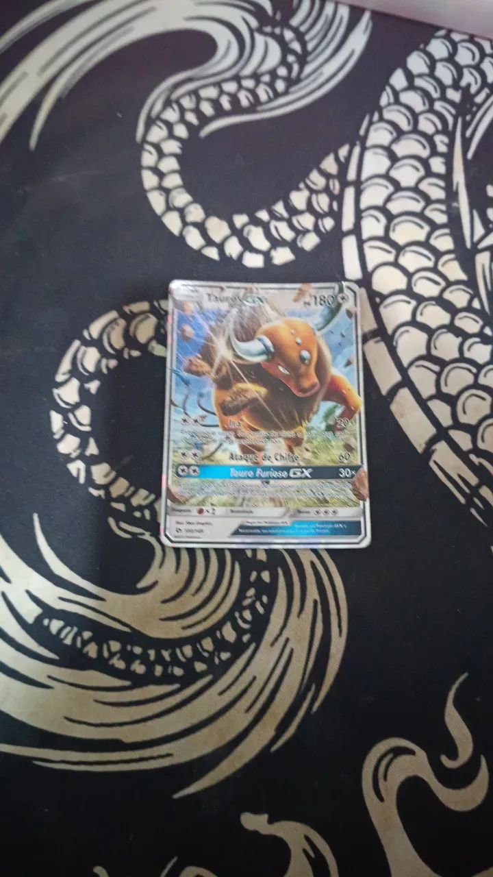 Carta pokémon Tauros Gx