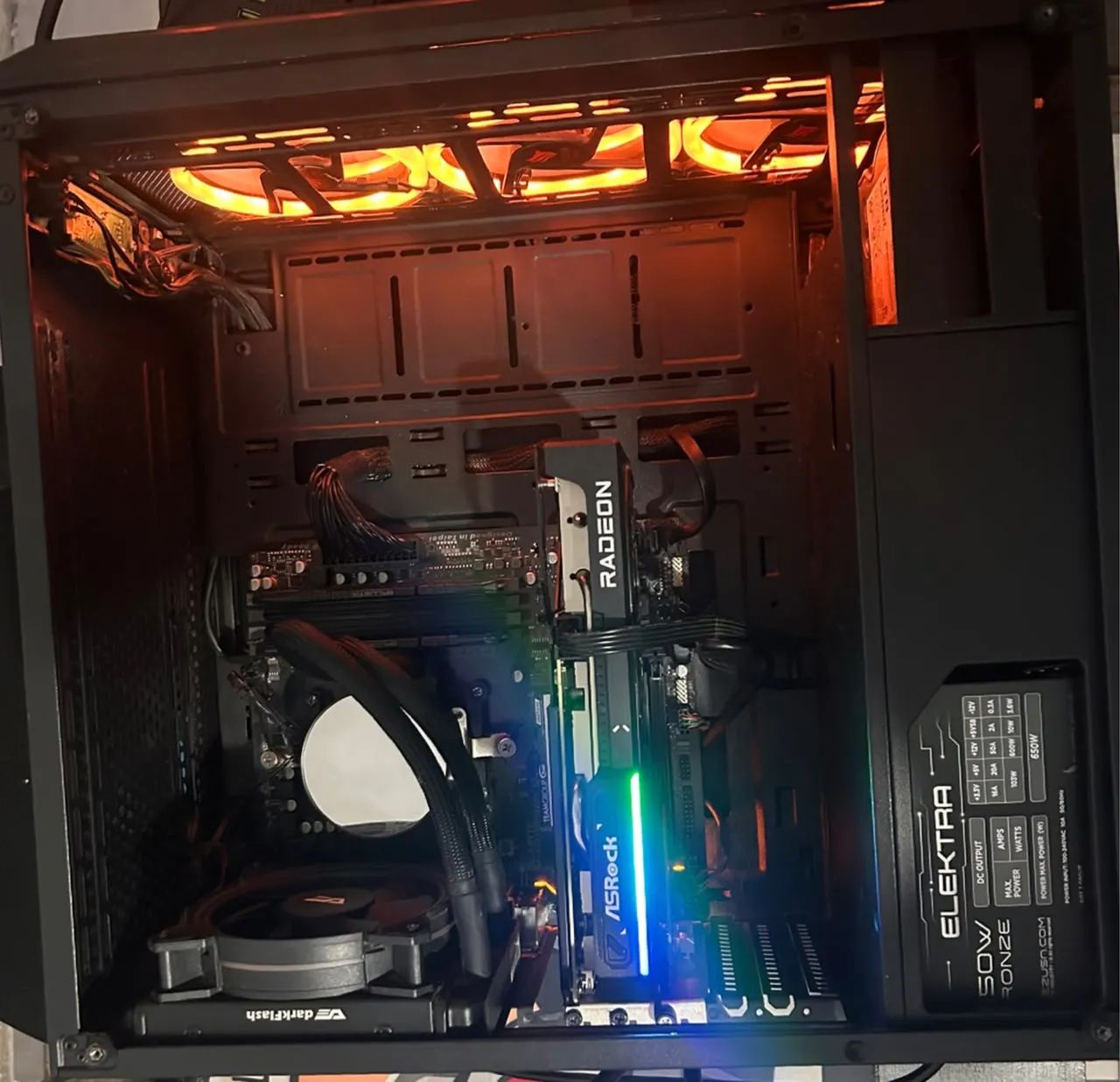 PC RX 9060 XT 8GB - Ryzen 7 5700  - Foto 3
