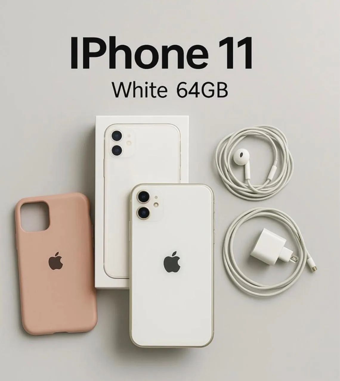 iPhone 11 - white 64GB - Celulares e Smartphones - Jardim Montreal