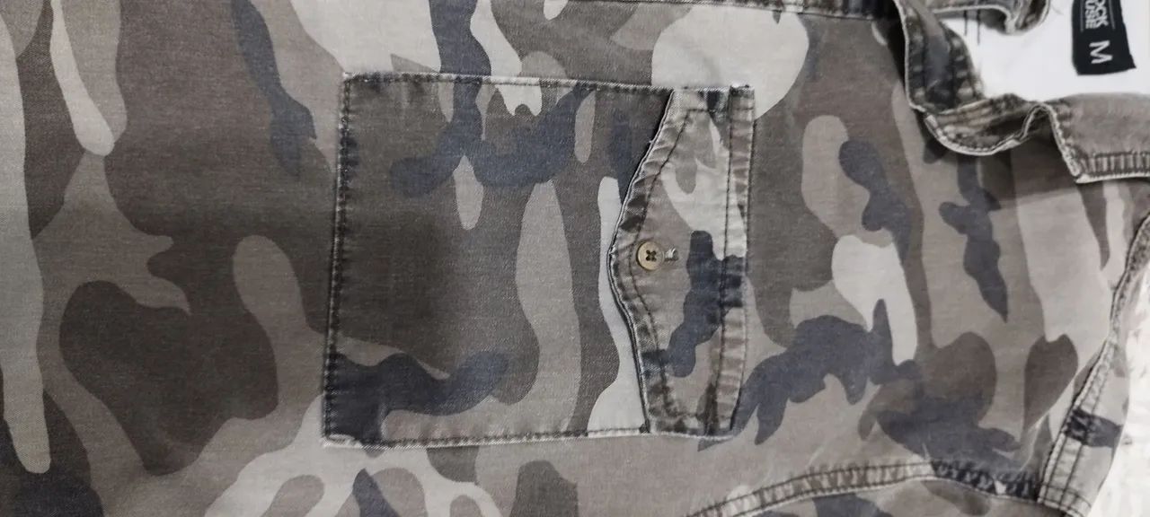Camisa Gondola Camuflada Exército ? - Foto 4