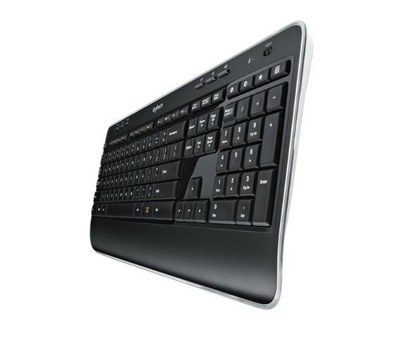 Teclado E Mouse Multimidia Logitech Laser Wireless Mk520 - Foto 3