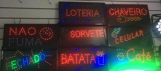 Letreiro Luminoso Painel Placa Pisca Led