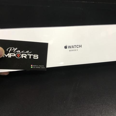 Apple Watch 42mm 3 lacrado loja física aceitamos cartão só venda