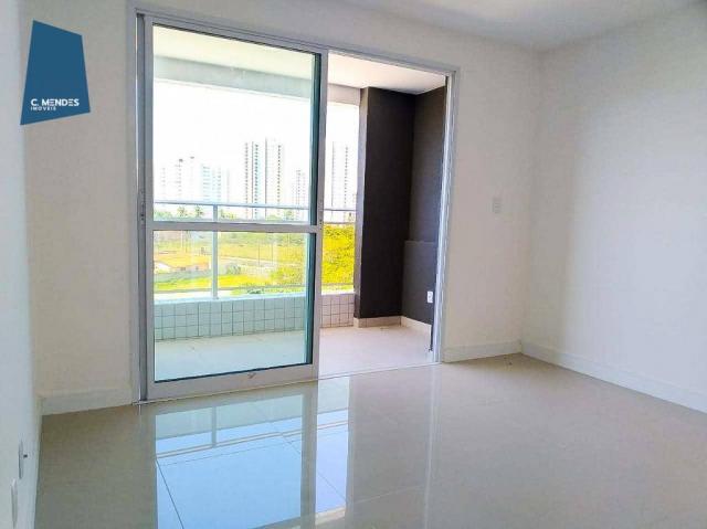 Apartamento com 2 dormitórios à venda, 69 m² por R$ 410.000 - Guararapes - Fortaleza/CE - Foto 5
