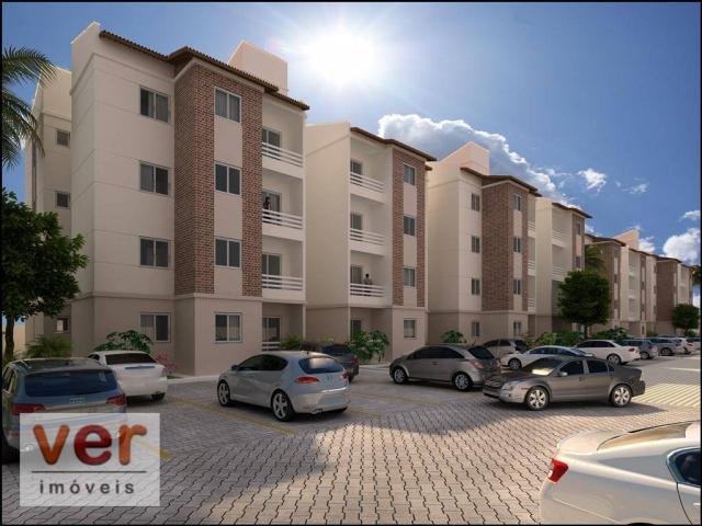 Apartamento com 2 dormitórios à venda, 48 m² por R$ 197.930 - Parangaba - Fortaleza/CE - Foto 5