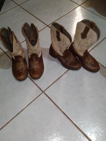 Bota cowboy cano longo para crianças
