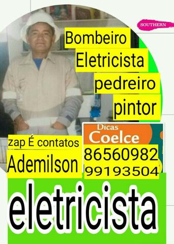 Eletricista - bombeiro - pedreiro - pintor