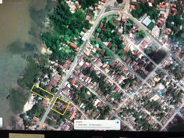 Dois terrenos na beira do asfalto em mosqueiro