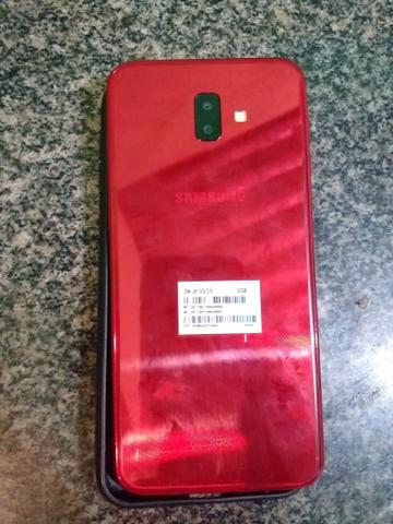 Samsung j6 + vermelho 32gb - Foto 2