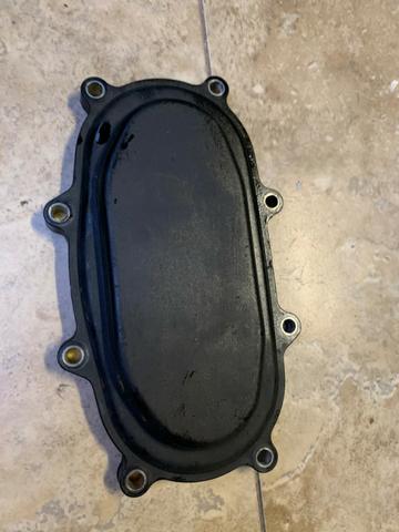 Tampa da corrente comando fiat ducato multijet 2,3 original - Foto 2