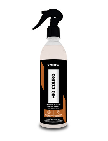 Higicouro Limpador Couro 500ml Vonixx Higienizador Refil Vonixx