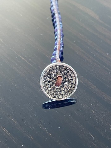Guerreiro - Pulseira Botão Ouro Branco e Diamantes - Foto 3