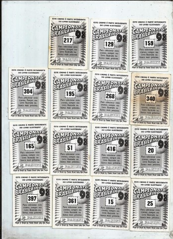 figurinhas campeonato brasileiro 1998 - 30.00 - Foto 5