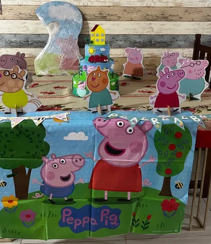 Display Mdf Casinha Peppa Pig Decoração De Festas 