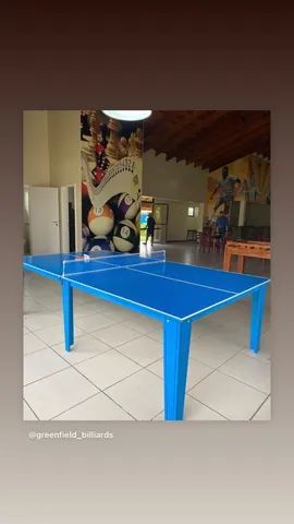 Ping Pong Profissional GreenfieldBilliards Fabricantes Aracaju - Foto 6