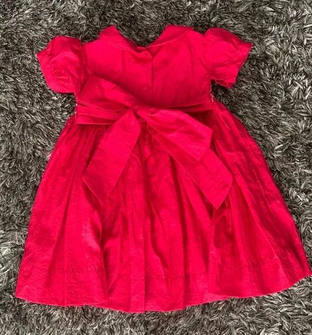 Vestido infantil Vermelho - Foto 2