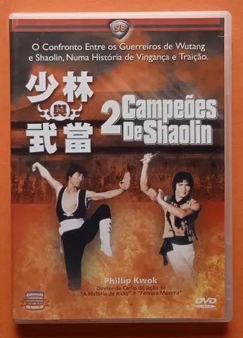 Dvd 2 Campeões de Shaolin (China Vídeo)
