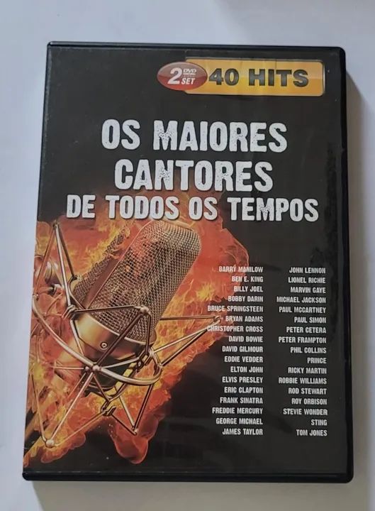 DVDs - As Maiores de Todos os Tempos - Grandes Intérpretes (4 DVDs)  - Foto 4