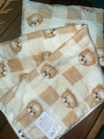 Manta de bebê de fleece  unissex  - Foto 2