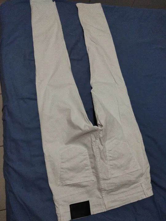 Calça Jeans brin Branca - Foto 4