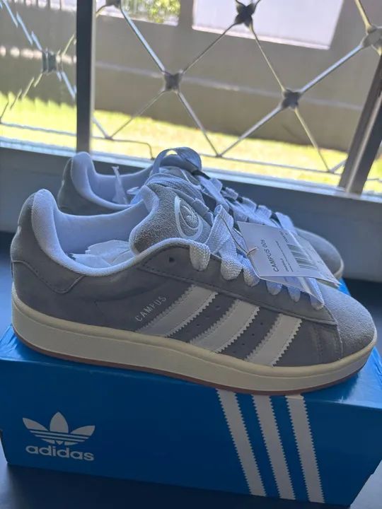Tênis Adidas Campus 00s Grey Three - Foto 4