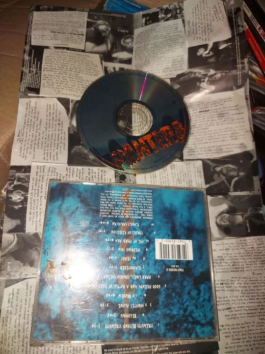 Cd Pantera Far Beyond...importado, New Metal Encarte GIGANTE - Foto 2