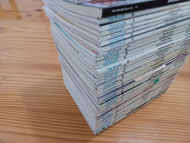 (item 163) Lote com 45 revistas TEX. As aventuras de Tex quando jovem. - Foto 4