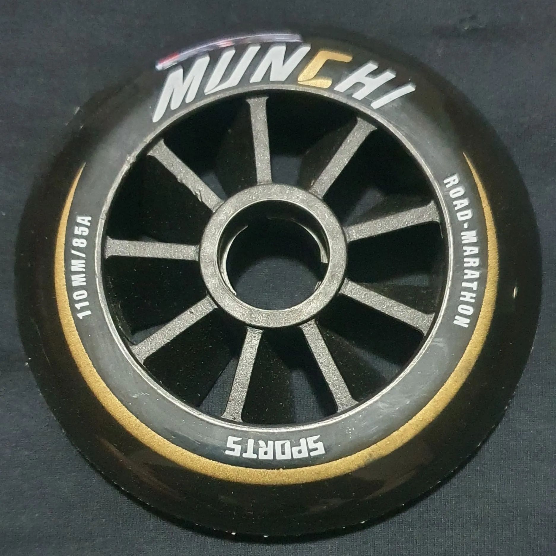 6 Rodas Novas MUNCHI 110mm para Patins Inline 
