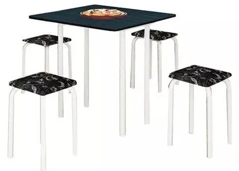 Mesa Dobrável c/ 4 Banquetas Virtuga - Foto 3