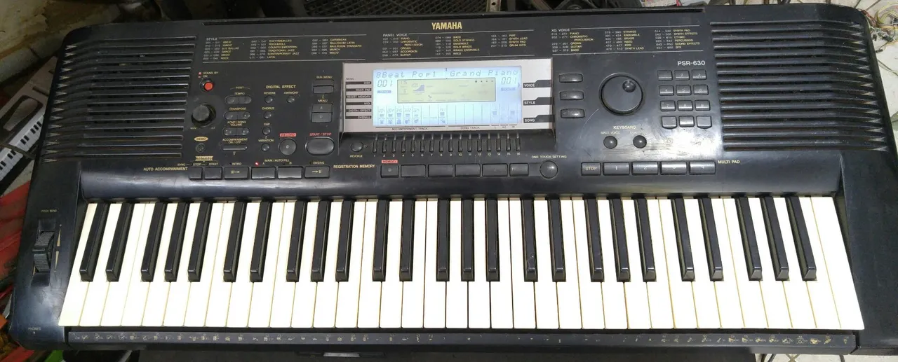 Yamaha psr630 conservado