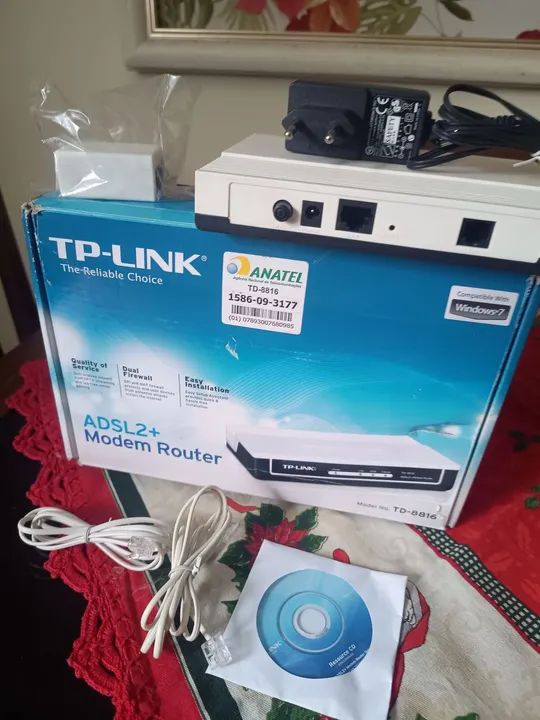 Roteador TP-Link ADSL2+ - Foto 5