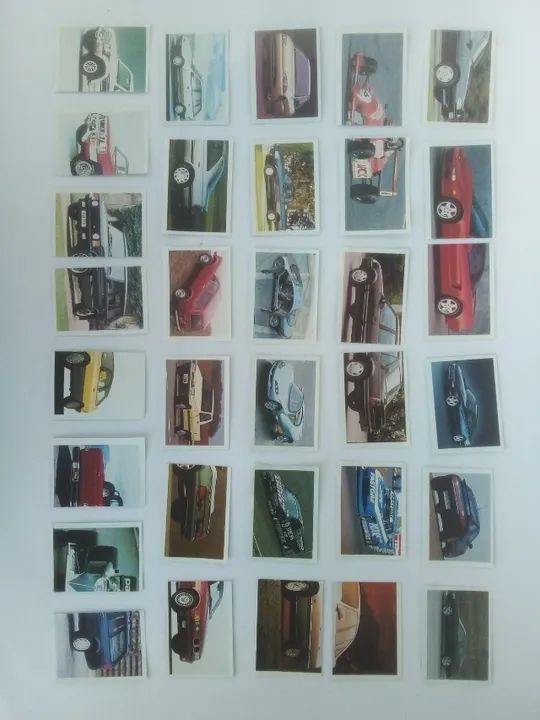 Lote De Figurinhas Retiradas Do Álbum Quatro Rodas 1994