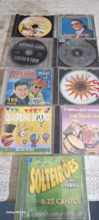 DVDs de Forró - vendo unidade