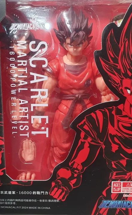 Goku kaioken demonical fit lacrado - Foto 3