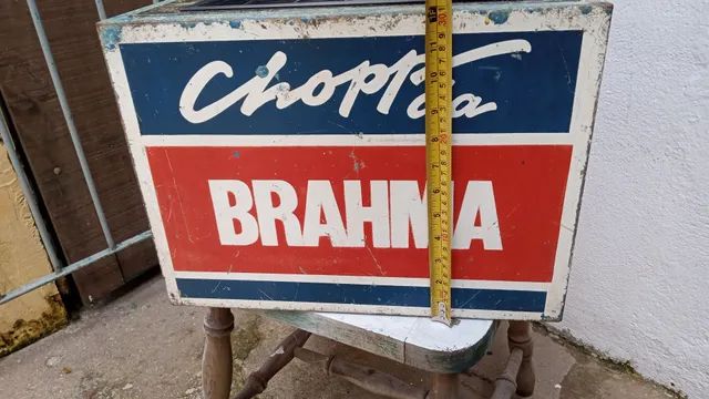 Caixa antiga chopp Brahma  - Foto 2