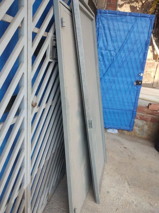 Portas de Aço - 2 peças -Novas - Foto 6